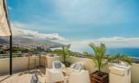 Hotellets takterrasse