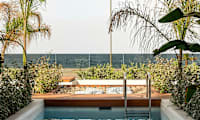 Juniorsuite med privat basseng