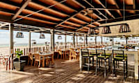 À la carte-restaurant Bounty på stranden