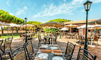A la carte-restaurant med grillretter