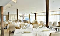 A la carte-restaurant i hotellets 9. etasje