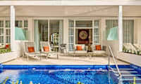 Juniorsuite med privat basseng