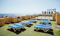 Hotellets takterrasse