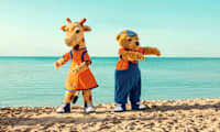 Lollo & Bernie danser på stranden