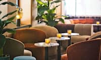 Sitteområde i lobbyen