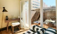 Dobbeltrom superior med terrasse