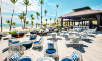 Bufférestaurant ved stranden