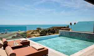 Executive suite med privat basseng
