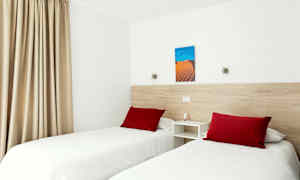 2-romsleilighet mot innsjøen og 2-romsleilighet med balkong eller terrasse