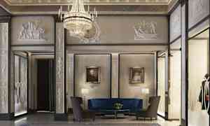 Sitteområde i lobbyen