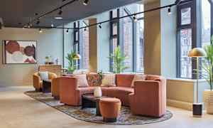 Sitteområde i lobbyen