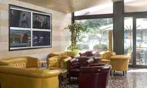 Sitteområde i lobbyen