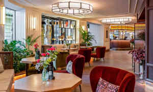 Sitteområde i lobbyen