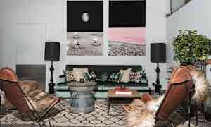 Sitteområde i lobbyen