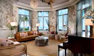 Sitteområde i lobbyen