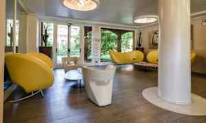 Sitteområde i lobbyen