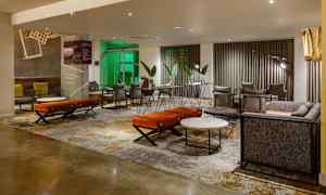 Sitteområde i lobbyen