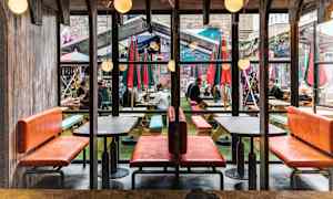 Sitteområde i lobbyen