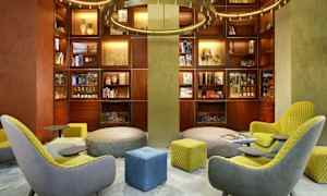 Sitteområde i lobbyen