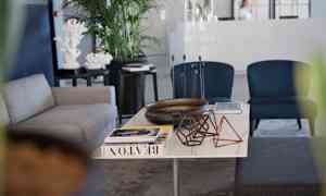 Sitteområde i lobbyen