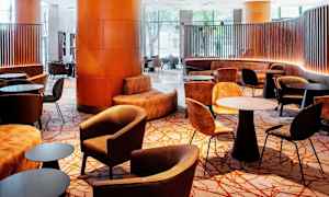 Sitteområde i lobbyen