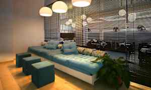 Sitteområde i lobbyen