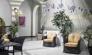 Sitteområde i lobbyen