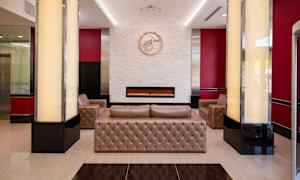 Sitteområde i lobbyen