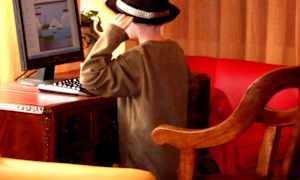 Sitteområde i lobbyen