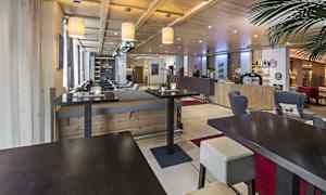 Sitteområde i lobbyen