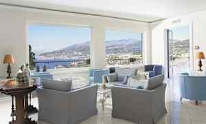 Sitteområde i lobbyen