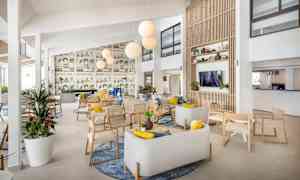 Sitteområde i lobbyen