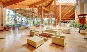 Sitteområde i lobbyen