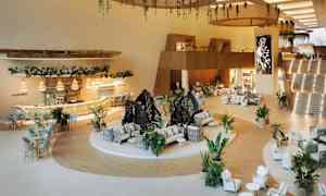 Sitteområde i lobbyen