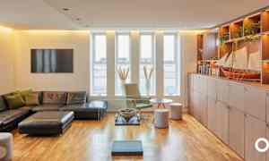 Sitteområde i lobbyen