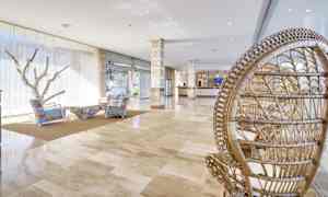 Sitteområde i lobbyen