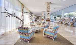 Sitteområde i lobbyen