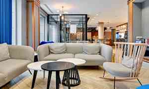 Sitteområde i lobbyen