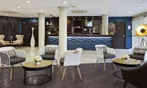 Sitteområde i lobbyen