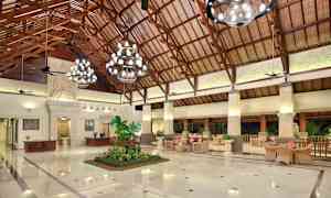 Sitteområde i lobbyen