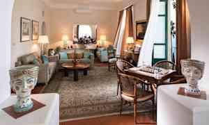 Sitteområde i lobbyen