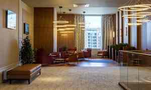 Sitteområde i lobbyen