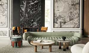 Sitteområde i lobbyen