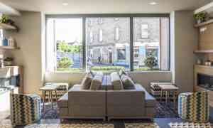 Sitteområde i lobbyen