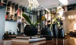 Sitteområde i lobbyen