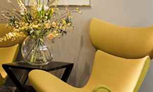 Sitteområde i lobbyen