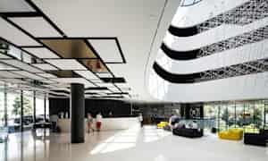 Sitteområde i lobbyen