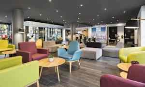 Sitteområde i lobbyen