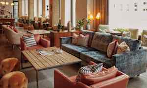 Sitteområde i lobbyen