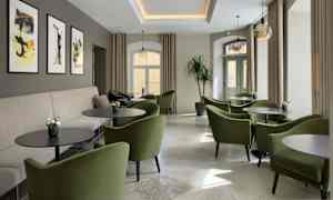 Sitteområde i lobbyen